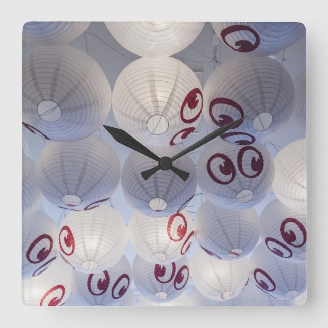 Reloj Cuadrado Australia, Victoria, Melbourne, Fitzroy (Anverso)