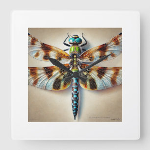 Reloj Cuadrado Austropetalia Dragonfly 310824IREF230 - Watercolor