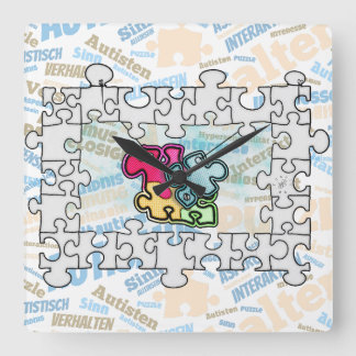 Reloj Cuadrado Autismus Autism 
