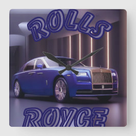 RELOJ CUADRADO AUTO CAR