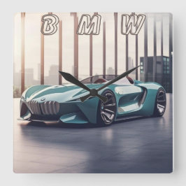 RELOJ CUADRADO AUTO CAR