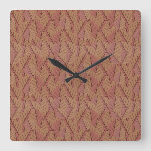 Reloj Cuadrado Autumn Twig