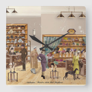 Reloj Cuadrado Autumn - Winter Fashion, 1934