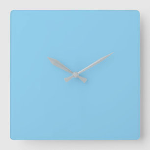 Reloj Cuadrado Azul Bebé