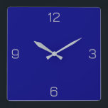 Reloj Cuadrado Azul marino 000080 Color - Añadir una opción de no<br><div class="desc">Agregue un nombre, iniciales o algún texto, o mantenga el color solo. Coordenadas de color con otros elementos del almacén basadas en el nombre y el código HEX (triplete hexadecimal de seis dígitos) mostrado. Utilice este código para mezclar, hacer coincidir y personalizar de cualquier otro elemento para ir con esto,...</div>