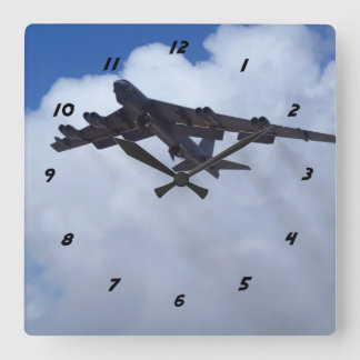 Reloj Cuadrado B-52H Stratofortress Clock
