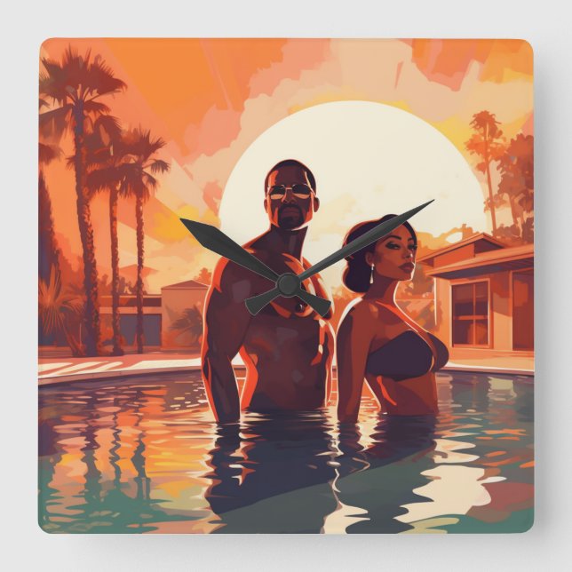 RELOJ CUADRADO BAE-CATION #2 (Anverso)