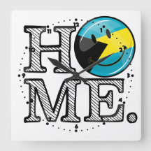 Bahamas son calentador sonriente casero de la casa