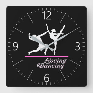 Reloj Cuadrado Baile amoroso