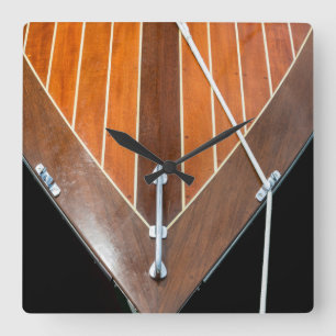 Reloj Cuadrado Bainbridge Island Wooden Boat Festival