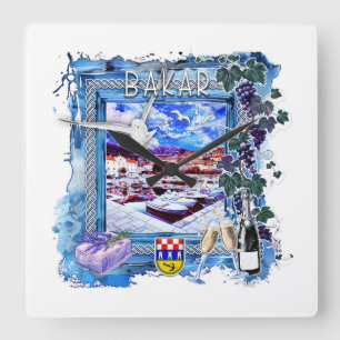 Reloj Cuadrado Bakar