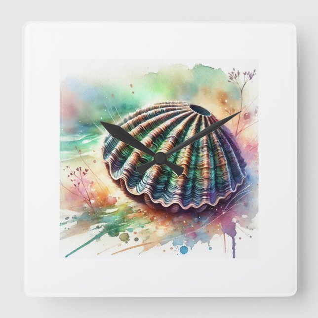 Reloj Cuadrado Balano 190924AREF138 - Watercolor (Anverso)