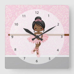 Reloj Cuadrado Balerina de Cute