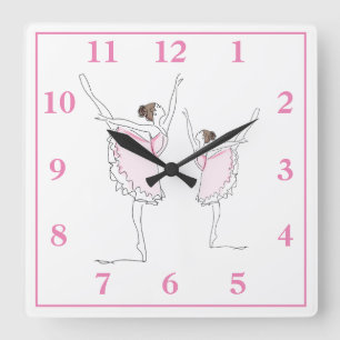 Reloj Cuadrado Ballerinas