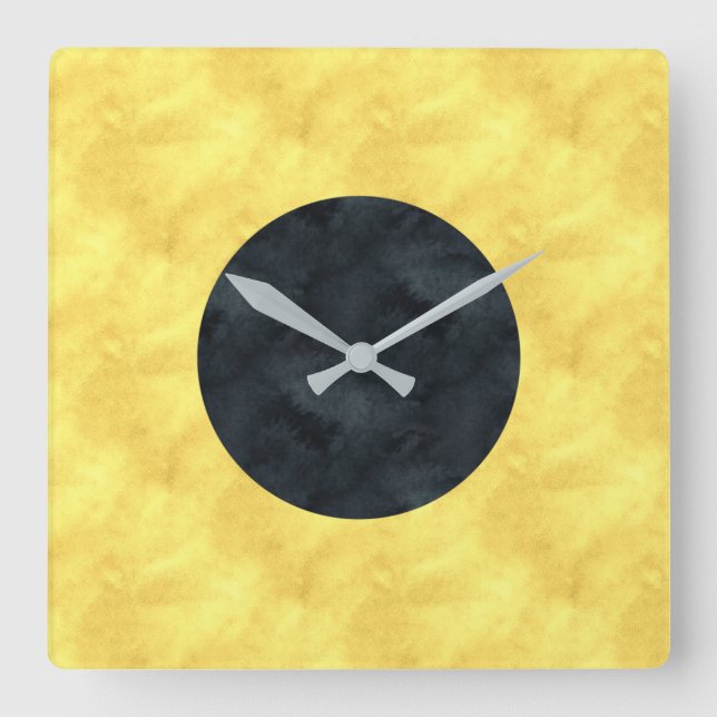 Reloj Cuadrado Bandera marítima de señalización náutica de la Ind (Anverso)