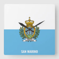 Bandera nacional de San Marino Patriótico
