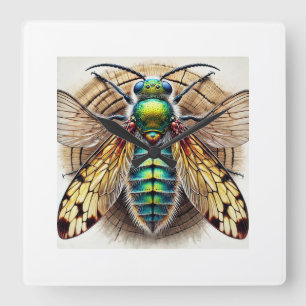 Reloj Cuadrado Barygnathella 020824IREF217 - Watercolor