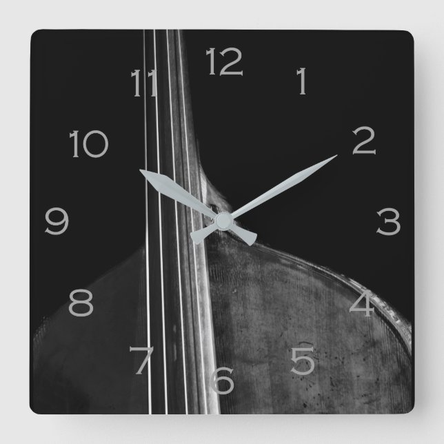 Reloj Cuadrado Bass 5 Gray Numbers wca (Anverso)