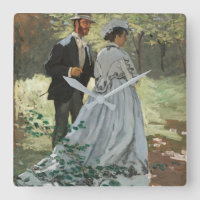 Bazille y Camille (1865) de Claude Monet