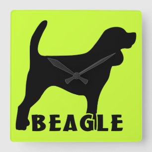 Reloj Cuadrado Beagle