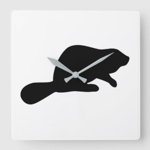 Reloj Cuadrado Beaver Silhouette