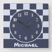 Bebé Blue Boy Patrón Geométrico cuadrado Quilt Bab