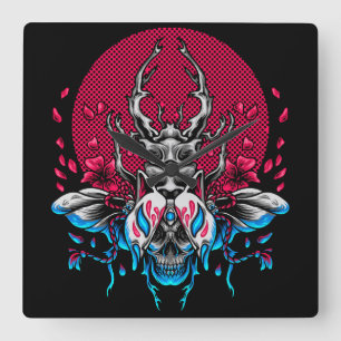 Reloj Cuadrado Beetle