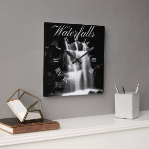 Reloj Cuadrado Bellas Cascadas
