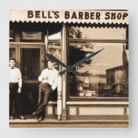 Bell's Barber Shop Vintage Americana