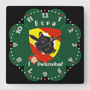 Reloj Cuadrado Bern Berna Schweiz Suisse Svizra Uhr