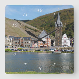 Reloj Cuadrado Bernkastel Kues a de las Mosel