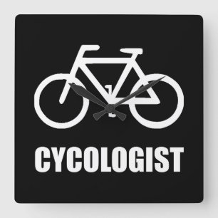 Reloj Cuadrado Bicicleta Cycologist