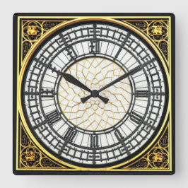 Reloj Cuadrado Big Ben Clock
