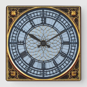 Reloj Cuadrado Big Ben Wall Clock