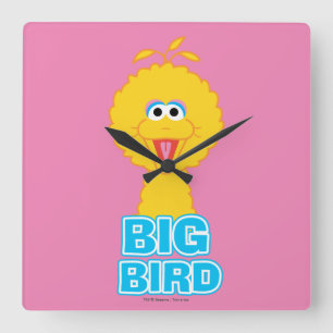 Reloj Cuadrado Big Bird Classic Style