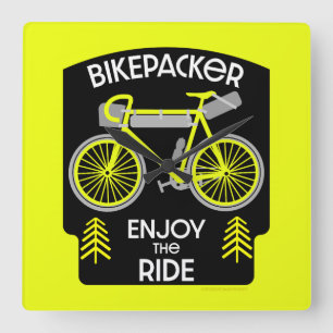 Reloj Cuadrado Bikeparo Mochila Touring Camping