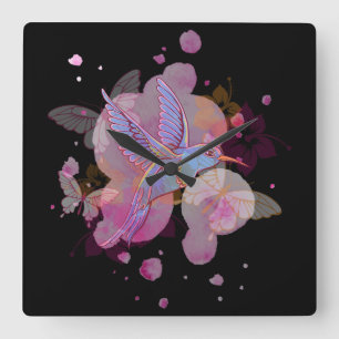 Reloj Cuadrado  Bird