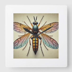 Reloj Cuadrado Biting Midge 060924IREF249 - Watercolor