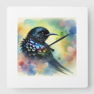 Reloj Cuadrado Black Mamo Serenity 030924AREF133 - Watercolor