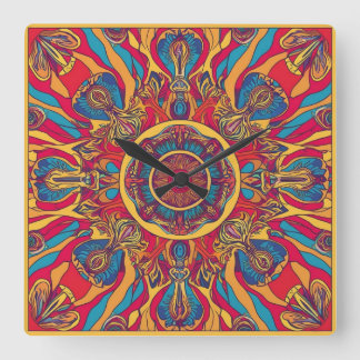 Reloj Cuadrado Blooms en desarrollo