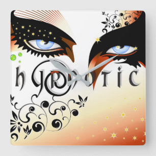 Reloj Cuadrado Blue Eyes Fashion Make Up