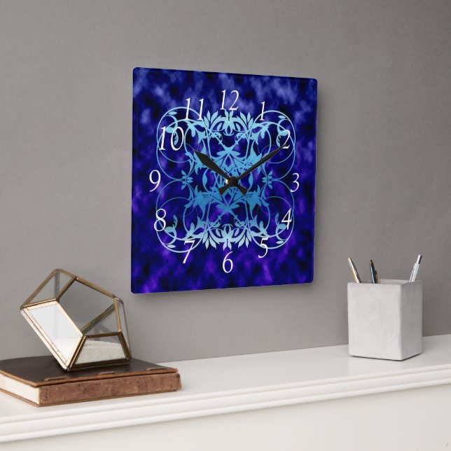 Reloj Cuadrado Blue Gate Large Clock (Oficina)