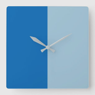 Reloj Cuadrado Blue Lemonade y Aquamarine Duo