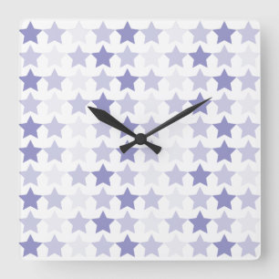 Reloj Cuadrado Blue Ombre Stars