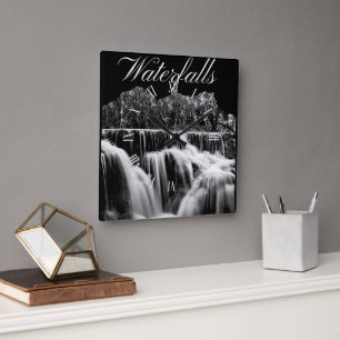 Reloj Cuadrado Boda de montaña