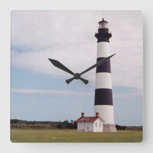 Reloj Cuadrado Bodie Island Lighthouse
