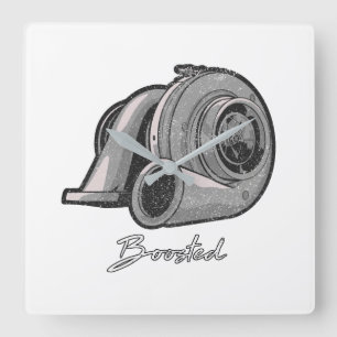 Reloj Cuadrado Boosted Turbo Tuning