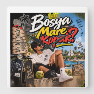 Reloj Cuadrado ¿Bosya Mare Kopak? – Goa todavía golpea diferente