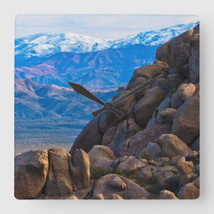 Reloj Cuadrado Boulders and Mountains