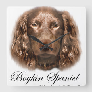 Reloj Cuadrado Boykin Spaniel Gifts